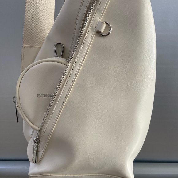 BCBGeneration Off-White Backpack - Picture 4 of 5